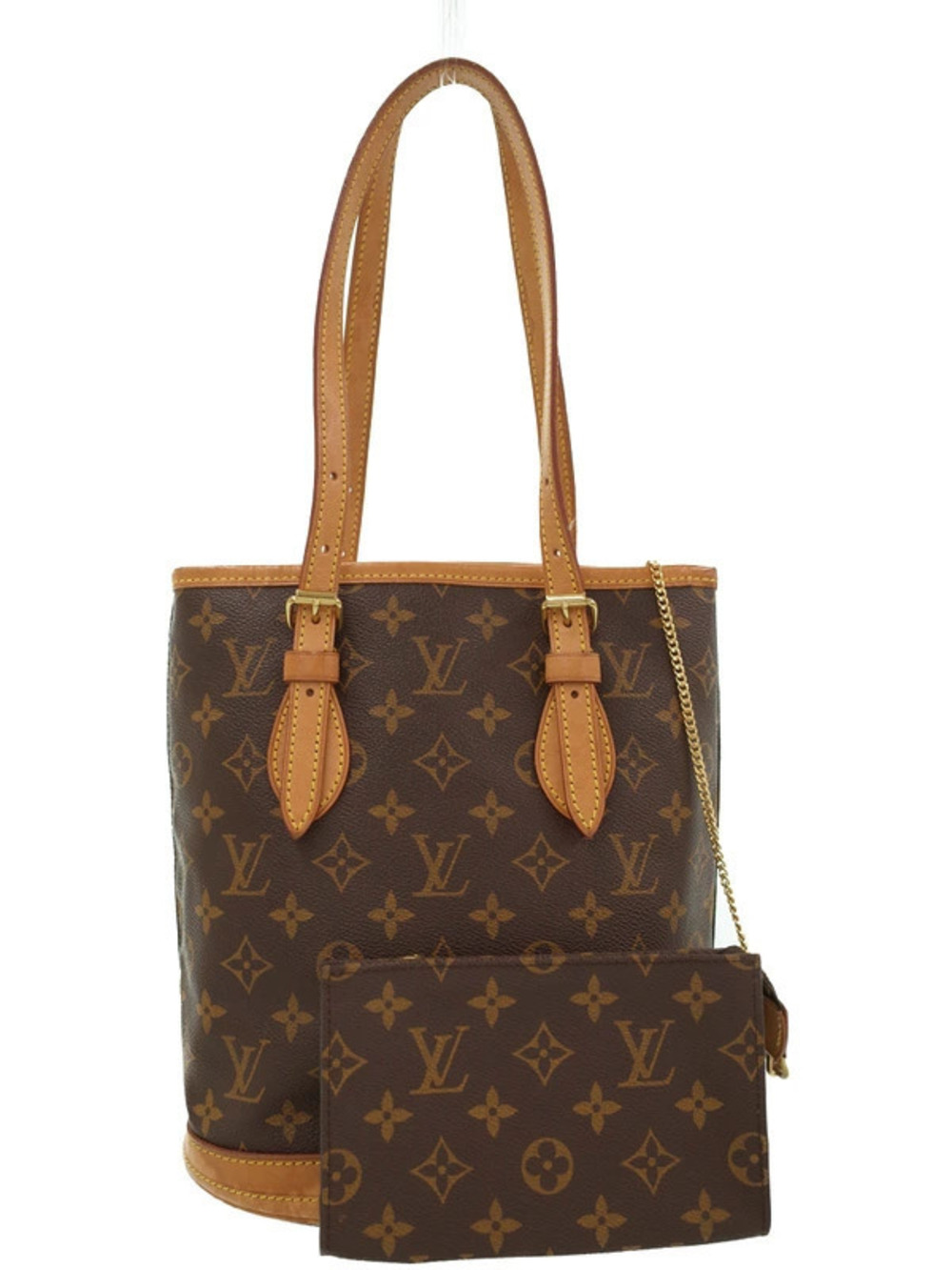 Louis Vuitton Monogram Bucket Shoulder Bag